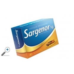 Sargenor 1g Fatigue Passagère 40 Ampoules Buvables 5 ml