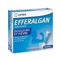 Efferalgan 500 mg Vanille-Fraise Adultes, Adolescents et Enfants + de 27 kg x16 Sachets
