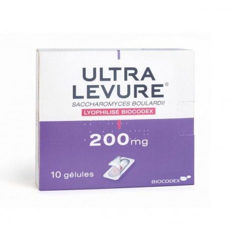Ultra Levure 200 mg 10 Gélules pas cher, discount