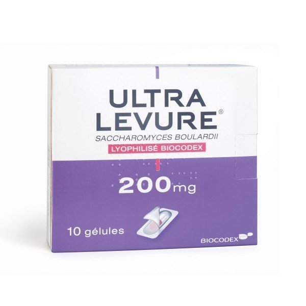 Ultra Levure 0 Mg 10 Gelules