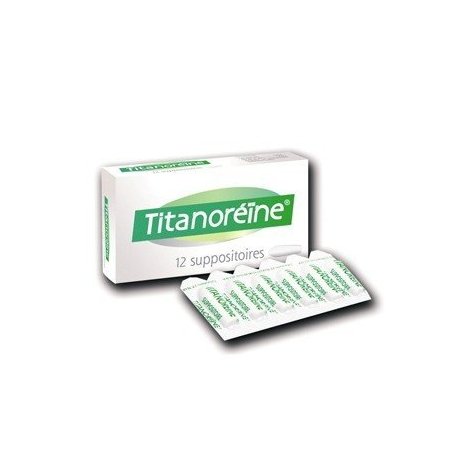 Titanoréïne 12 Suppositoires pas cher, discount