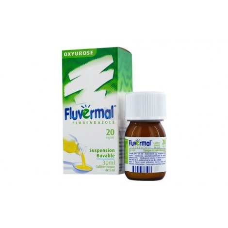 Fluvermal Elubendazole 2% Oxyurose Suspension Buvable Adultes et Enfants 30ml pas cher, discount