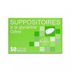 Gifrer Suppositoire Glycérine Adultes x 50