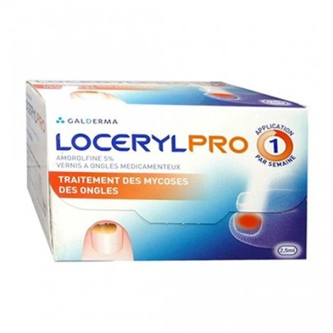 Loceryl Pro Amorolfine 5% mycoses 2.5ml pas cher, discount