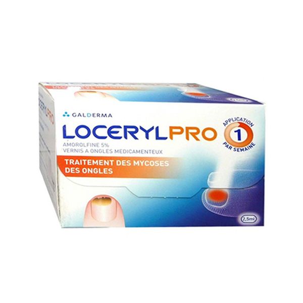 Loceryl 5% vernis à ongles médicamenteux - traitement des mycoses