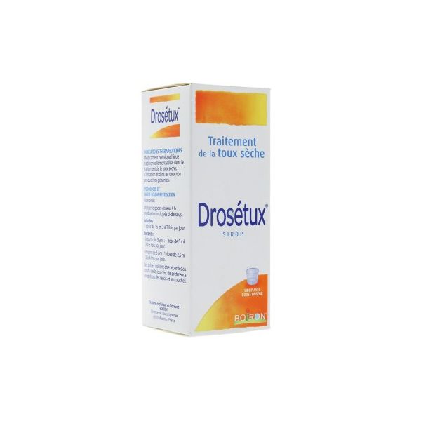 DROSETUX®, Médicament homéopathique pour Traitement de la toux sèche et de  la toux d'irritation