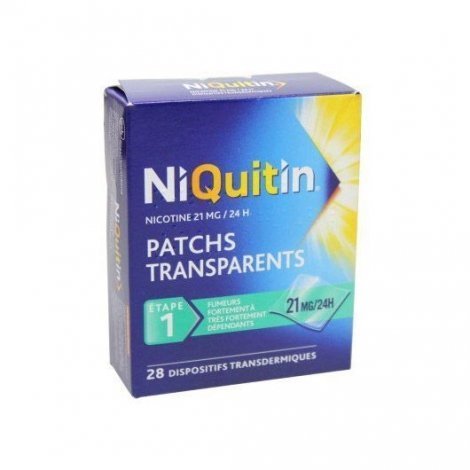 NiQuitin 21 mg/24h 28 Patchs pas cher, discount