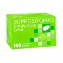 Gifrer Suppositoires Glycérine Adultes x100