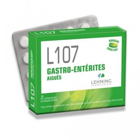 Lehning L107 Gastro-Entérites Aigües 40 comprimés pas cher, discount