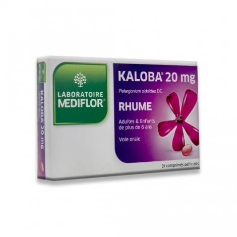 Médiflor Kaloba Rhume 21 comprimés pas cher, discount