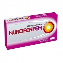 Nurofenfem 400 mg  Règles douloureuses 12 comprimés Pelliculés