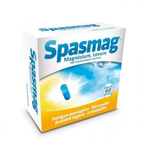 Spasmag Fatigue Passagère 60 Gélules pas cher, discount