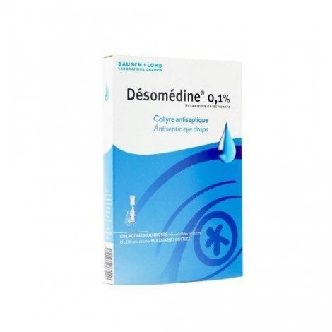 Bausch + Lomb Désomédine 0,1% Collyre Solution x10 Flacons pas cher, discount