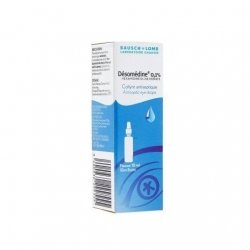 Bausch + Lomb Désomédine 0,1% Collyre Solution 10ml