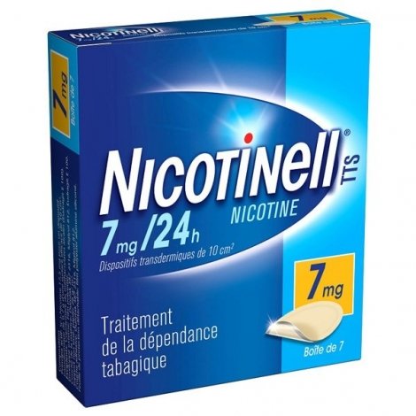 Nicotinell 7 mg/24h 7 Patchs pas cher, discount