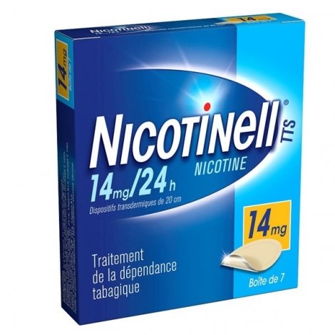 Nicotinell 14 mg/24h 7 Patchs pas cher, discount