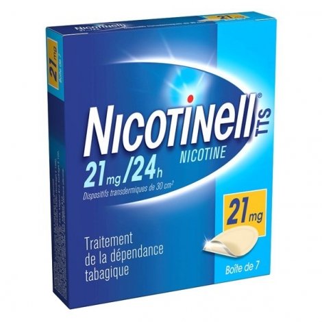Nicotinell 21 mg/24h 7 Patchs pas cher, discount