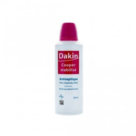 Dakin Cooper Stabilisé Antiseptique 250ml pas cher, discount