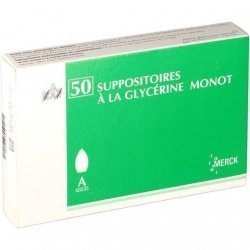 Merck Suppositoires A La Glycérine Monot Adultes x50