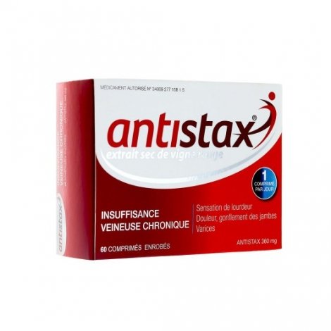 Antistax Insuffisance Veineuse Chronique x60 Comprimés pas cher, discount