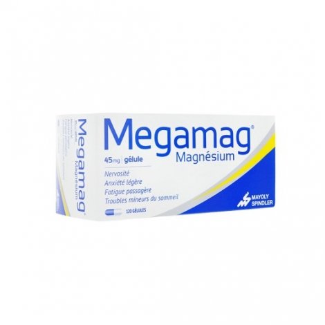 Megamag Magnesium 45 mg 120 Gélules