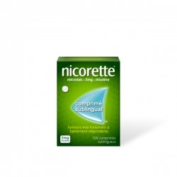 Nicorette Microtab - 100 Comprimés Sublingaux 2 mg Original