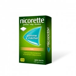 Nicorette 4 mg Fruits 105 Gommes à mâcher