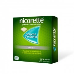 Nicorette 2 mg Original  210 Gommes à mâcher