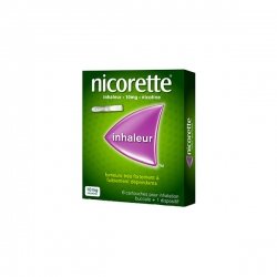 Nicorette Inhaleur 10 mg Dispositif + 6 Cartouches