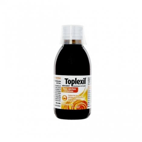 Toplexil Toux Sèches Et Irritatives Arôme Caramel 150ml pas cher, discount