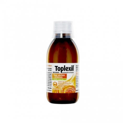 Toplexil Toux Sèches Et Irritatives Sans Sucre 150ml pas cher, discount