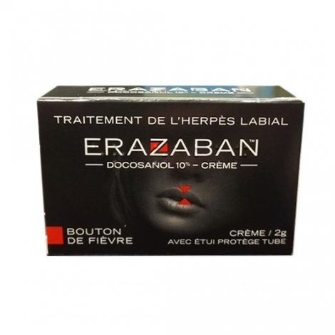 Erazaban Doconasol 10% Traitement Herpès Labial Crème 2g pas cher, discount