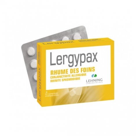 Lehning Lergypax Rhume Des Foins x40 Comprimés pas cher, discount