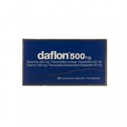 Daflon 500mg Jambes Lourdes x120 Comprimés