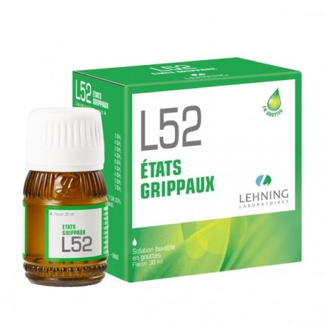 Lehning L52 Etat Grippaux 30 ml pas cher, discount