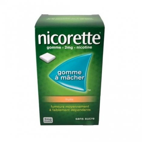 Nicorette Fruits x30 Gommes A Mâcher pas cher, discount