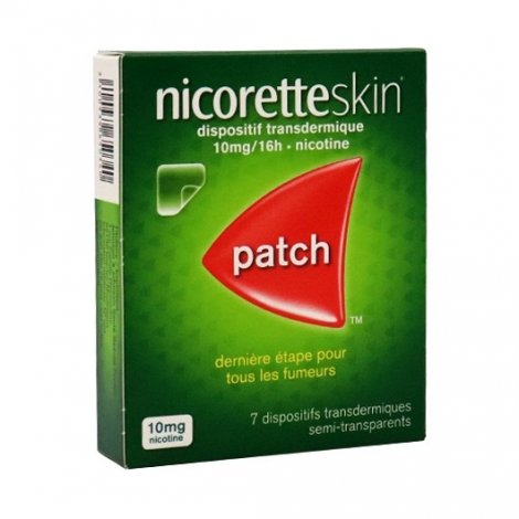 Nicorette Skin Anti Tabac 10mg/16h x7 Patchs pas cher, discount