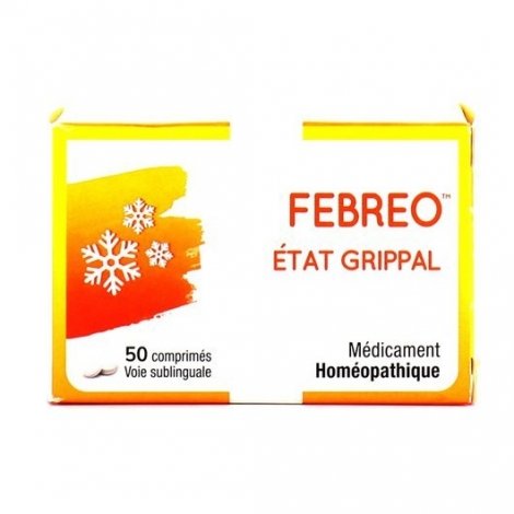 Bausch + Lomb Febreo Etat Grippal x50 Comprimés pas cher, discount