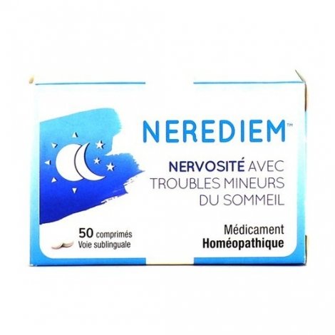 Bausch + Lomb Nerediem Nervosité Sommeil x50 Comprimés pas cher, discount