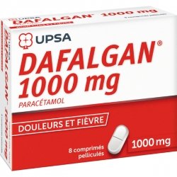 Doliprane 1000 mg 8 comprimés effervescents - PHARMACIE ESPOIR