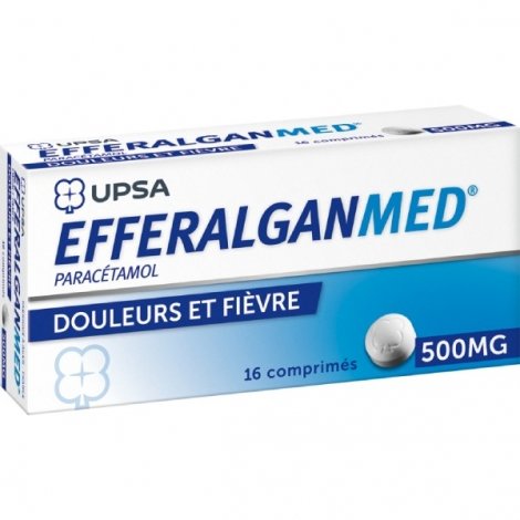 Efferalganmed 500 mg 16 Comprimés pas cher, discount