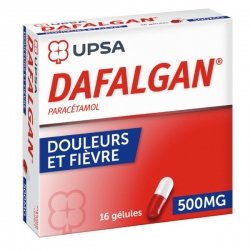 Dafalgan 500 mg 16 Gélules