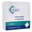 Glycérine Suppositoires Adultes x25