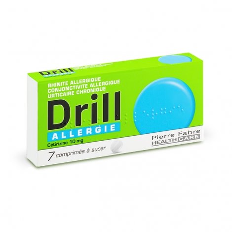 Drill Allergie 7 Comprimés à sucer pas cher, discount