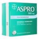 Aspro 500mg Douleurs et Courbatures 36 comprimés effervescents