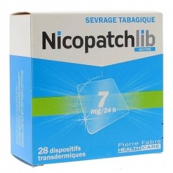 Nicopatchlib 7 mg/24h 28 Patchs