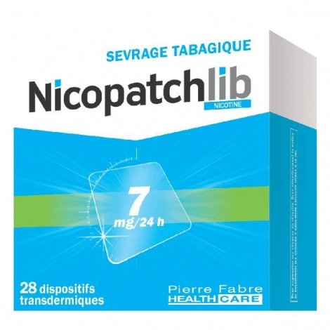 Nicopatchlib 14 mg/24h 28 Patchs pas cher, discount