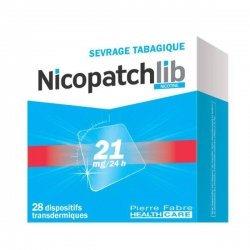 Nicopatchlib 21 mg/24h 28 Patchs