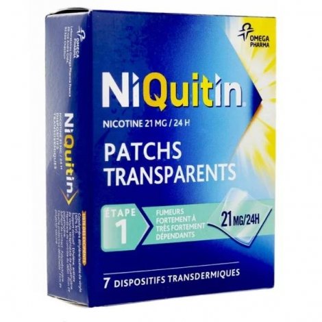 NiQuitin 21 mg/24h 7 Patchs pas cher, discount