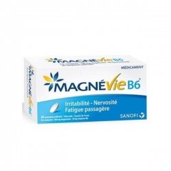 MagnéVie B6 100 mg/10 mg 60 Comprimés Pelliculés